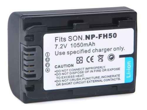 Bateria Np-fh50 Para Sony Np-fh40 Np-fh30 Np-fh60 Alpha Dslr