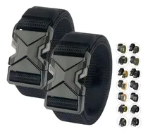 Comprar 2pzs Cinturones Táctico Ajustable Moda Calidad Cinto Militar