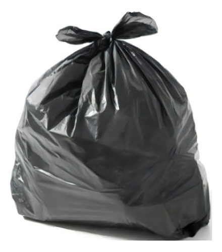 Saco Para Lixo 100 Litros (200 Unds) Padrão Abnt Reforçado Cor Preto
