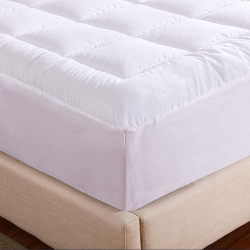 Whatsbedding Protector De Colchón Impermeable De Algodón, Ta