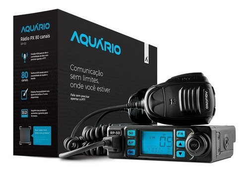 Rádio Px Aquário 80 Canais - Homologado Anatel - Lançamento