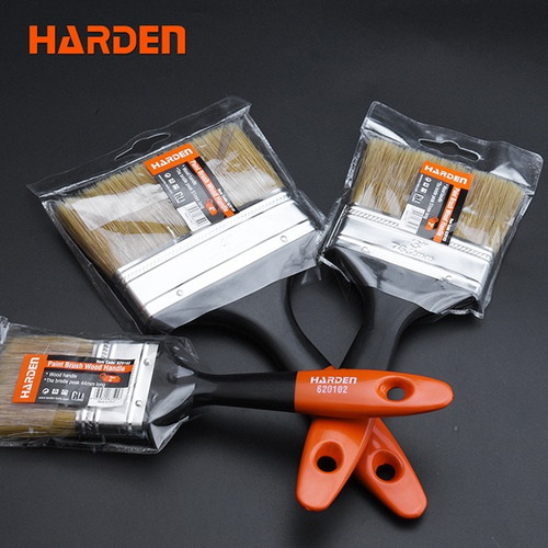 Pincel 63mm 2.5'' Cerda China Harden Profesional Cerdas Negro