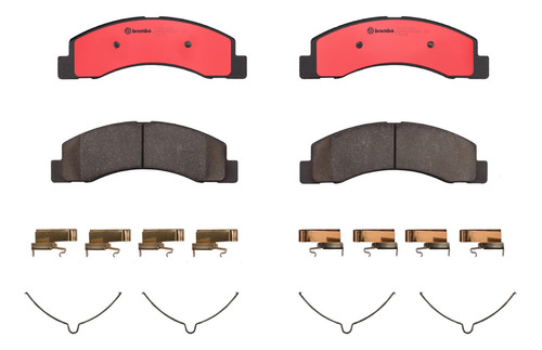 Balatas Brembo P24110n Ford F-250 Xl 4x4 2001 A 2003 