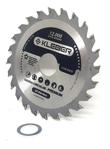 Disco Sierra Circular 24 Dientes Widia 113mm Kleber