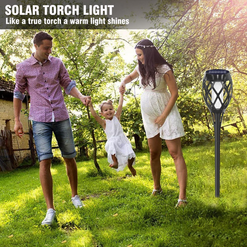 Aityvert Antorcha Solar Más Grande Mejorada, Luces De Jardín
