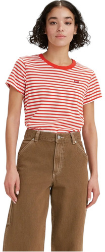 Remera Levis Perfect Tee Stripe Mujer / The Brand Store