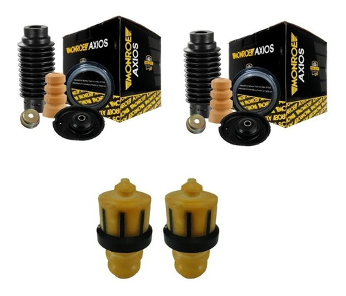 Kit Amortecedor Coxim Batente C3 Aircross - 04 Rodas