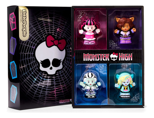 Little People Collector Monster High Set Pack 4 Figuras