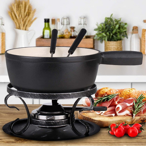 Set De Fondue De Queso Arestia Swiss Trational De Hierro Fun
