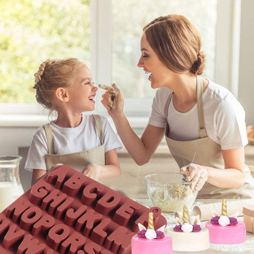 L 26 Letras Em Inglês: Moldes De Chocolate Feitos À Mão, Bol