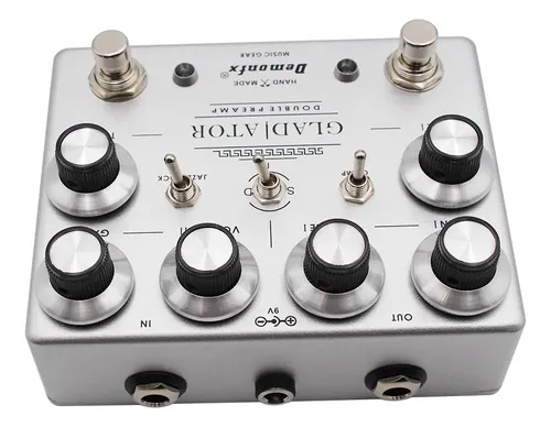 Demonfx New Gladiator Double Preamp Overdrive Pedal | Parcelamento
