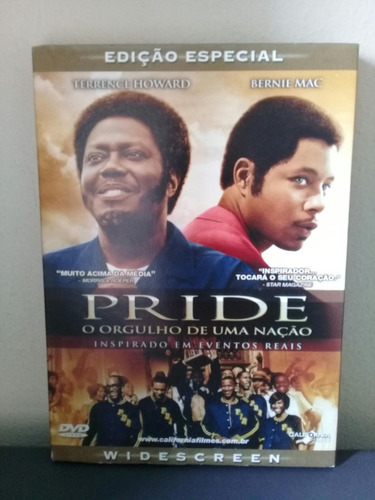 Dvd Pride: O Orgulho De Uma Nação - Aspecto De Novo