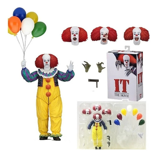 Figura Coleccionable Pennywise It Eso 1990 Terror 18 Cm