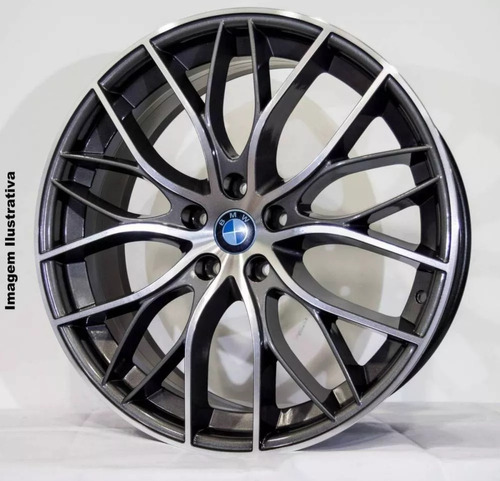 Jg 4 Roda Aro 17 Bmw 335i Biturbo  Bmw Audi Golf Etc+bicos