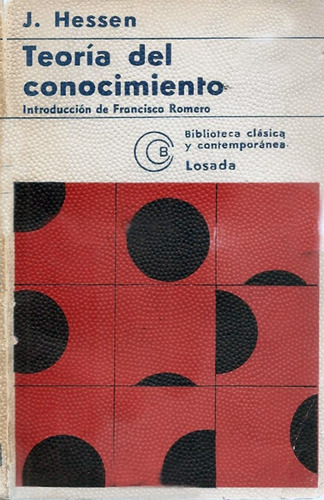 Teoría Del Conocimiento - Johannes Hessen, Filosofía