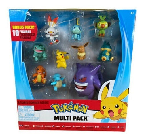 Figuras De Acción Pokémon Ukca - Gengar Pikachu