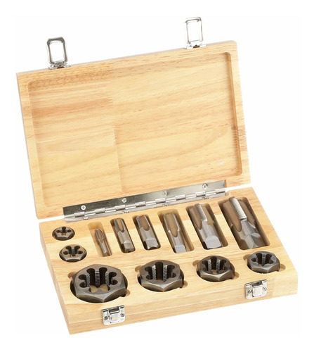 Juego Repuesto Npt Taper Pipe Tap Hex Die Set