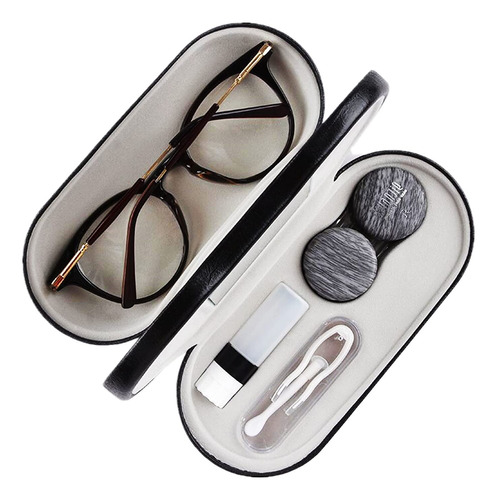 Mudor Funda 2 En 1 Para Lentes De Contacto, Kit De Viaje Par