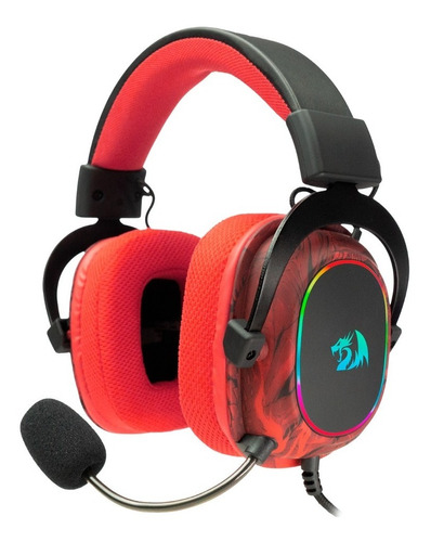 Fone Ouvido Headset Gamer Redragon Infernal Ryuji Id-510rgb