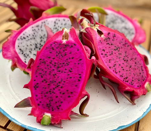 Planta De Pitahaya Establecida Pulpa Blanca O Roja(frutal)