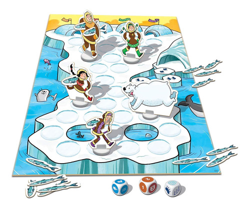 Juego Mesa Aventura Polar Antartida Iglu Uso Educa Infantil®