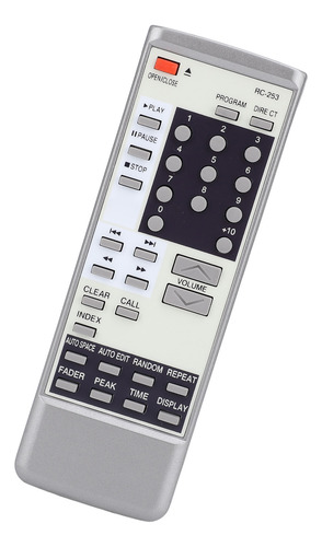 Substituição Do Controle Remoto Rc 253 Para Dcd1560