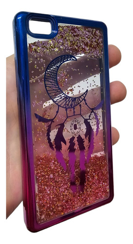 Funda Antigolpe Glitter Para Huawei P8 Lite Ale-l23 