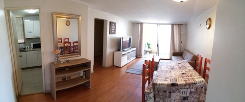 Imagen 2 de 12 de Arriendo Departamento Amoblado En Las Condes