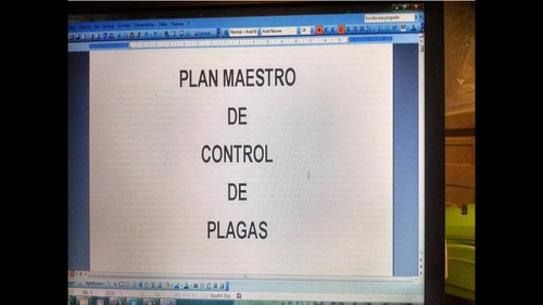 Imagen 1 de 3 de Plan Maestro Para El Control De Plagas