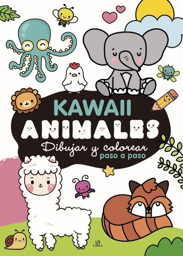 Kawaii Animales  Dibujar Y Colorear Paso A Paso (envío Marin