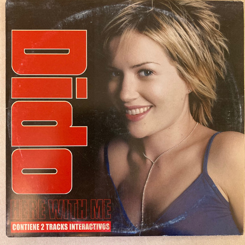 Dido / Here With Me Cd Promo Maxi Mx Impecable