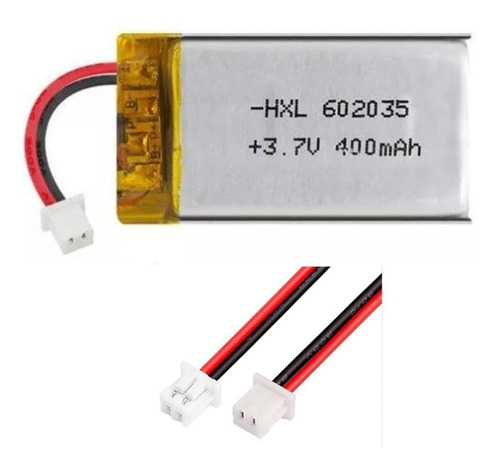 Bateria De Lipo 3,7v 350mah Lithium-polimero 05x20x35