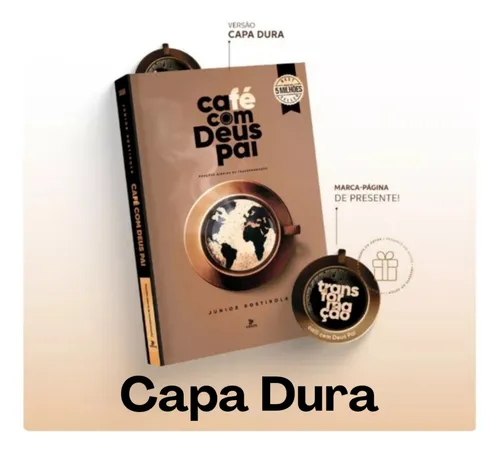 Cafe Com Deus Pai 2025 Capa Dura Caderno Exclusivo | Café