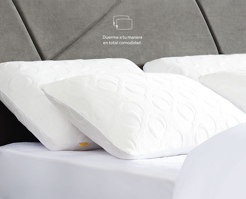 Pack De 2 Almohadas De Memory Foam King Size