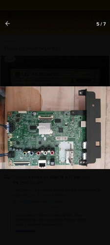 Imagem 6 de 9 de Tv LG 43 Lk5750psa.bwzwliz. Numero De Serie 809azhy3s793