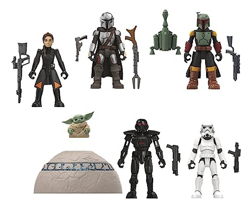 Figura De Acción Star Wars Mission Fleet Mandalorian 6.5 Cm
