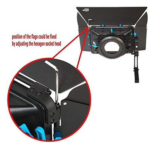 Matte Box Swing Away Dp3000 Para Cámaras Dslr Canon Nikon
