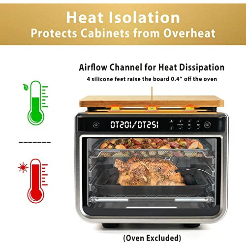 Imagen 3 de 7 de Tabla De Cortar Para Horno Tostador De Convección, Com...