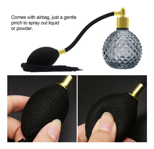 Botella De Spray Recargable De 100 Ml Para Cabello Y Perfume