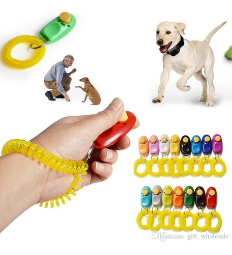 Clicker P/entrenamiento Colores Surtidos. Fancy Pets. Fl8565