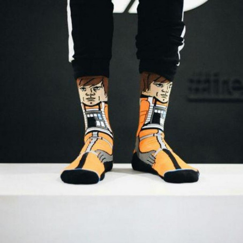 Calcetines De Tubo Medio, Mxwkr-001, 1 Par, 6.5-10.5us, Luxe