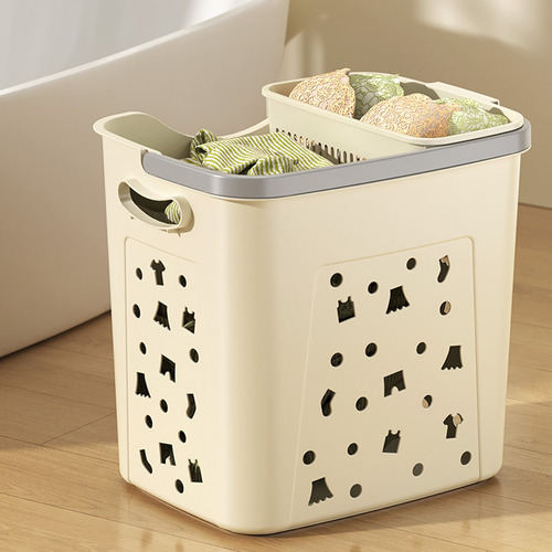 Cesta De Plástico Para Ropa Sucia, Baño, Dormitorio