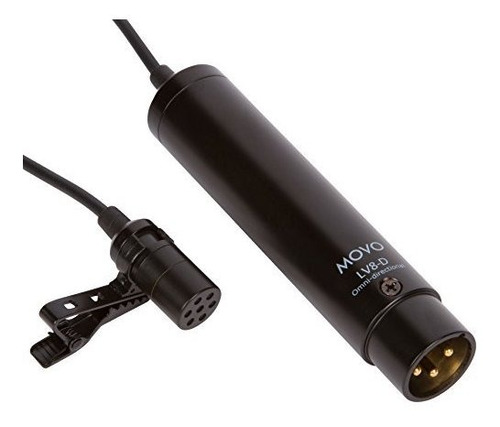Movo Lv8 Microfono De Condensador De Pila Xlr De Alta Calid