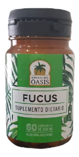 Suplemento Dietario Hierbas Del Oasis Fucus Com 60