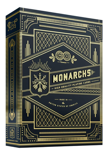 Baralho Monarchs - Theory11 Uspc - Pôquer Poker Ed. Limitada