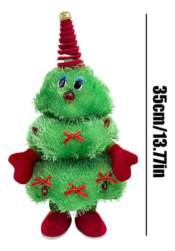Árbol De Navidad Cantante Árbol De Navidad De Peluche Con Mú