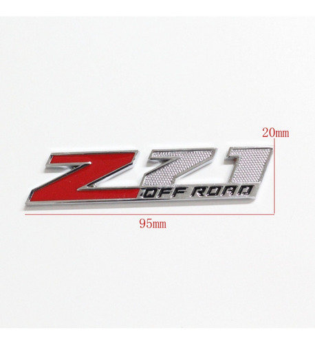 Logo Emblema Para Chevrolet Silverado Z71 Off Road 9.5x2cm