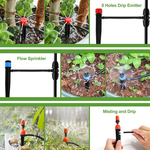 Kits De Riego Por Goteo, Sistema De Riego Automatico De Enfr