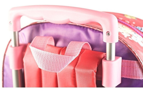 Mochila Con Carro My Little Pony Amigas Estelares 12 PuLG
