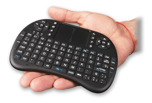 Imagen 5 de 6 de Pack 2x Mini Teclado Inalambrico Con Luz Smart Tv Box Jayma